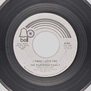 I Think I Love You/Somebody Wants To Love You The Partridge Family 45 RPM Vinyl